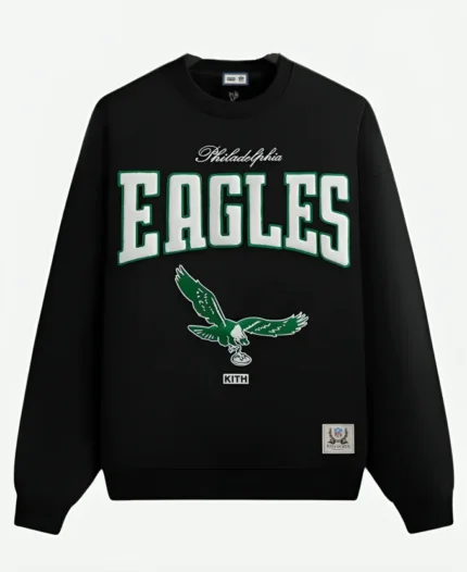 Kith NFL 47 Eagles Nelson Crewneck Front