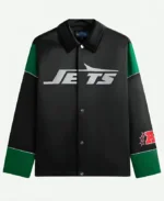 Kith NFL 47 Jets Kieran Coaches Jacket Front