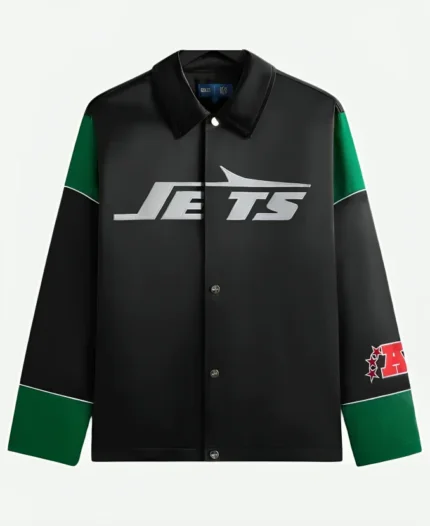 Kith NFL 47 Jets Kieran Coaches Jacket Front