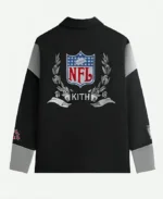 Kith NFL 47 Las Vegas Raiders Kieran Coaches Black Jacket Back