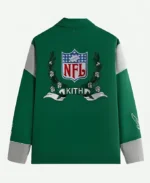 Kith NFL 47 Philadelphia Eagles Kieran Coaches Green Jacket Back