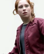 Lost In Space Penny Robinson Red Cotton Jacket