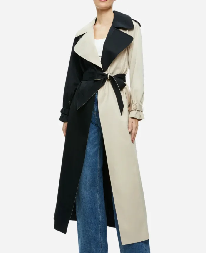 Mabel Mora Two Tone Coat