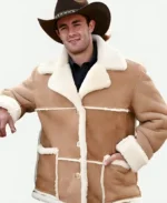 Marlboro Man Brown Shearling Jacket