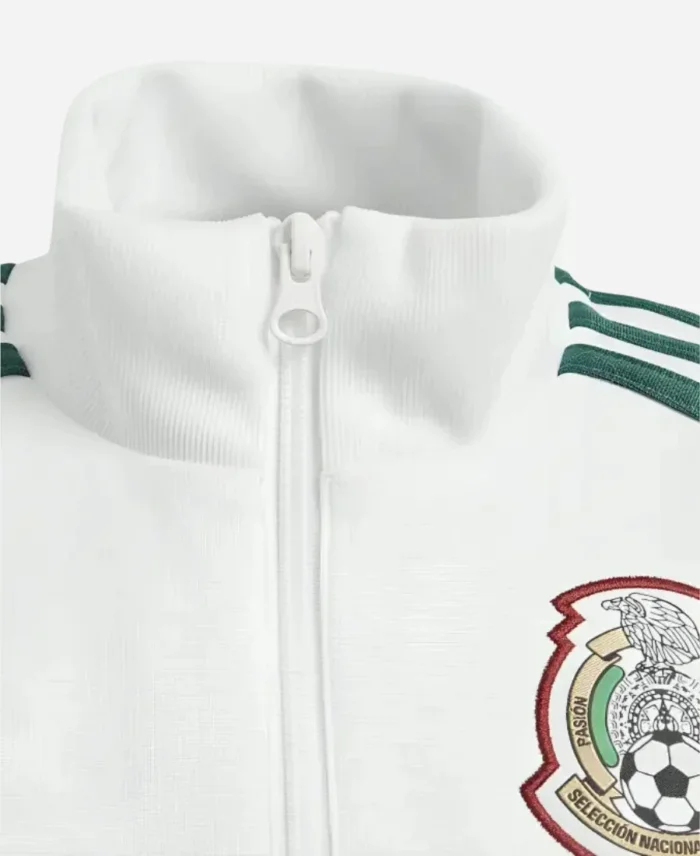 Mexico 3 Stripes Track Jacket Collar