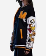 Mickey Letterman Disney Halloween Hot Varsity Jacket