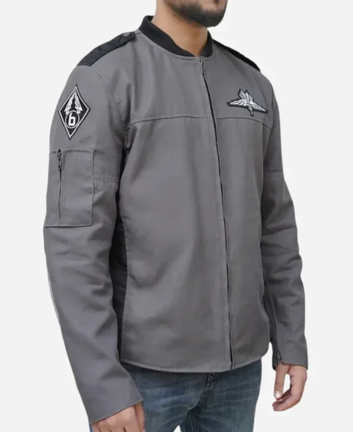 Mobile Infantry Starship Troopers Gray Jacket