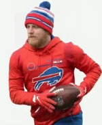 NFL 2024 Buffalo Bills Red Pullover Hoodie