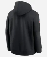 NFL 2024 New York Giants Nike Black Crucial Catch Club Pullover Hoodie