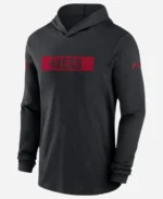 NFL 2024 San Francisco 49ers Nike Sideline Black Hoodie