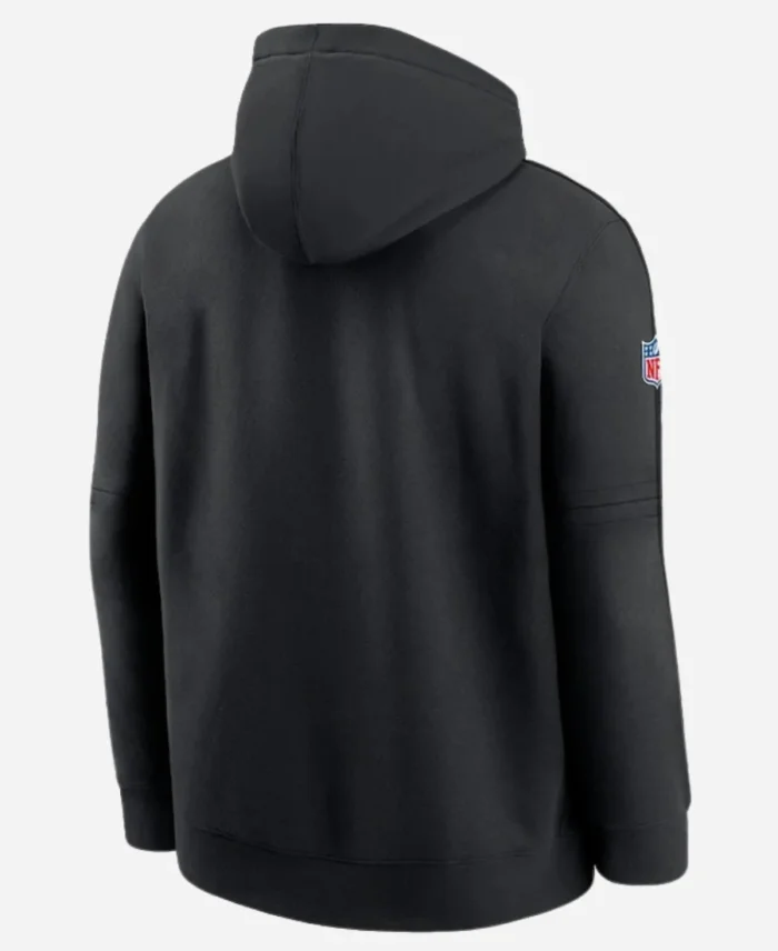 NFL 2024 Tennessee Titans Nike Black Crucial Catch Club Pullover Hoodie