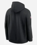 NFL 2024 Washington Commanders Nike Black Crucial Catch Club Pullover Hoodie