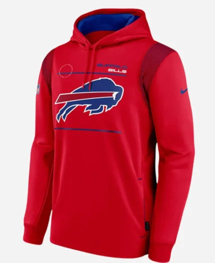 NFL Buffalo Bills Sideline Red Hoodie