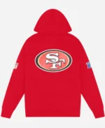 NFL San Francisco 49ers Ovo Red Pullover Hoodie For Sale