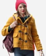 NYC Taylor Swift Paddington Bear Yellow Toggle Coat For Sale