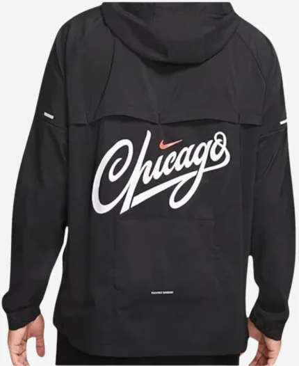 Nike Repel UV Windrunner Chicago Marathon Black Jacket