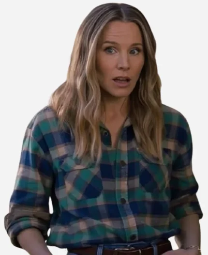 Nobody Wants This 2024 Kristen Bell Plaid Shirt