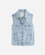 Outer Banks S04 Carlacia Grant Denim Vest