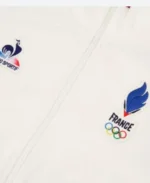 Paris Olympics 2024 France Podium White Jacket