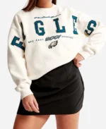 Philadelphia Eagles Graphic Crew Sweatshirt