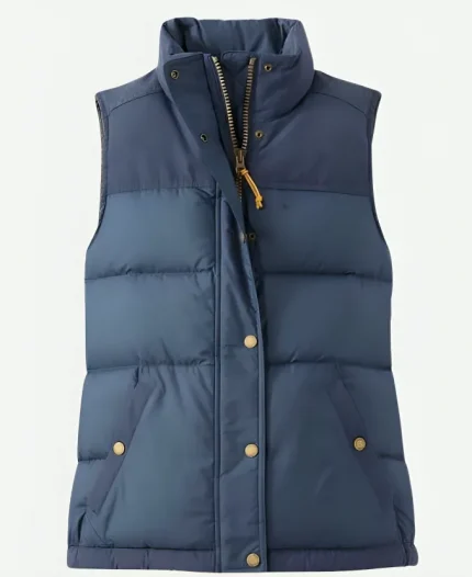Sullivan's Crossing 02 Lynda Boyd Blue Puffer Vest