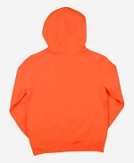 Pumpkin Face Halloween Pullover Hoodie - Orange