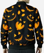 Halloween Pattern Pumpkins Bomber Jacket