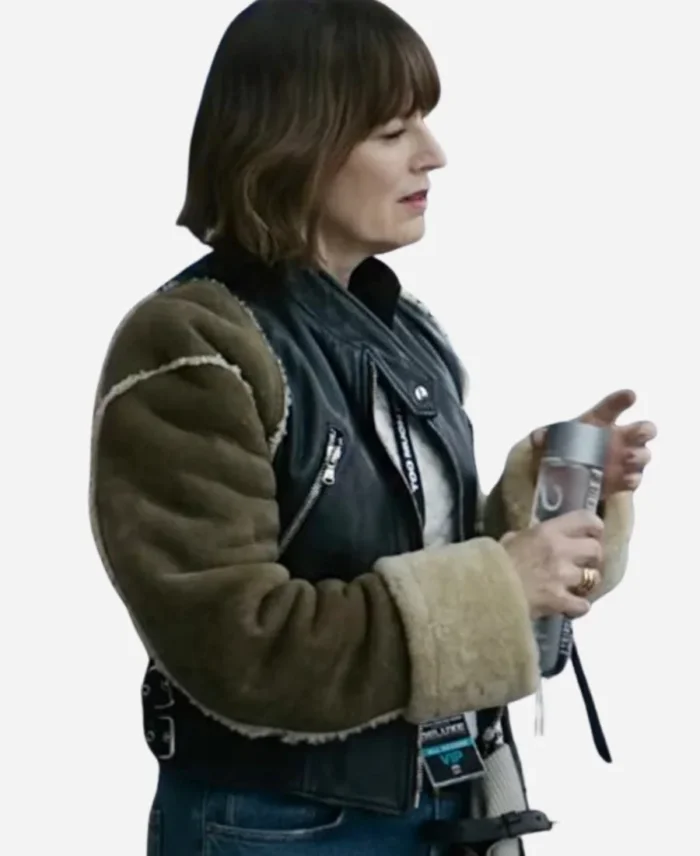 Rosemarie Dewitt Smile 2 Leather Jacket