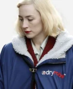 Saoirse Ronan Blitz 2024 Hooded Jacket