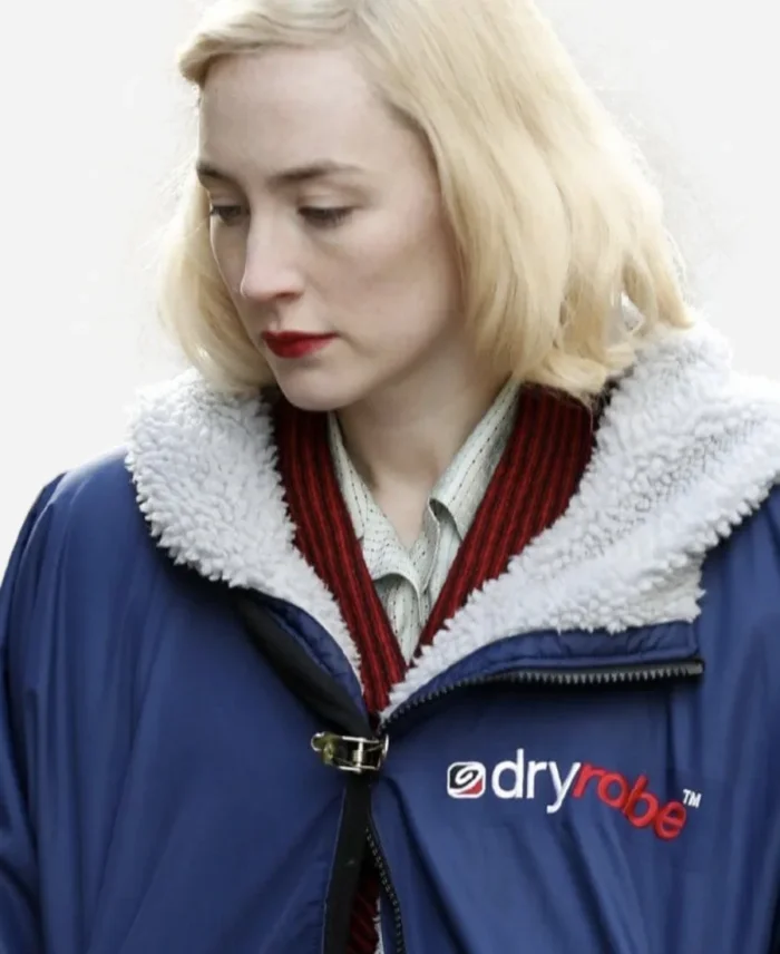 Saoirse Ronan Blitz 2024 Hooded Jacket