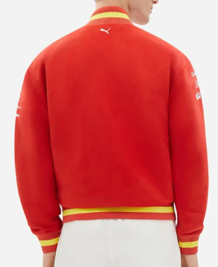 Scuderia Ferrari F1 Miami 2024 Team Varsity Jacket