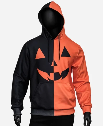 Shazmeen Halloween Pumpkin Head Hoodie