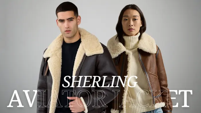 Sherling Aviator Jacket