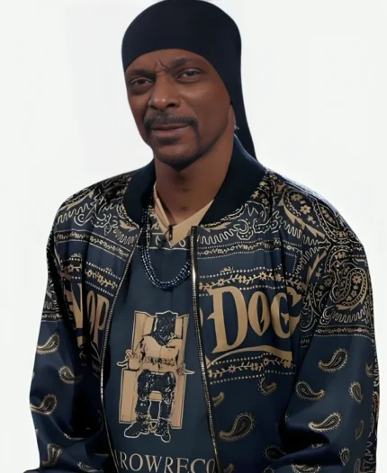 Snoop Dogg The Voice S26 Printed Jacket