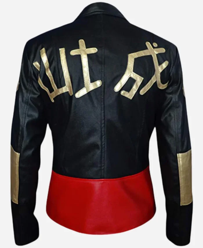 Suicide Squad Karen Fukuhara Katana Black Leather Jacket