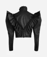 Taylor Swift Fortnight Music Video Black Ruffle Jacket For Women 