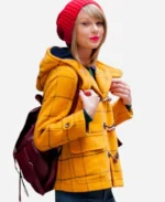 Taylor Swift Yellow Toggle Coat