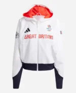 Team GB White Hoodie