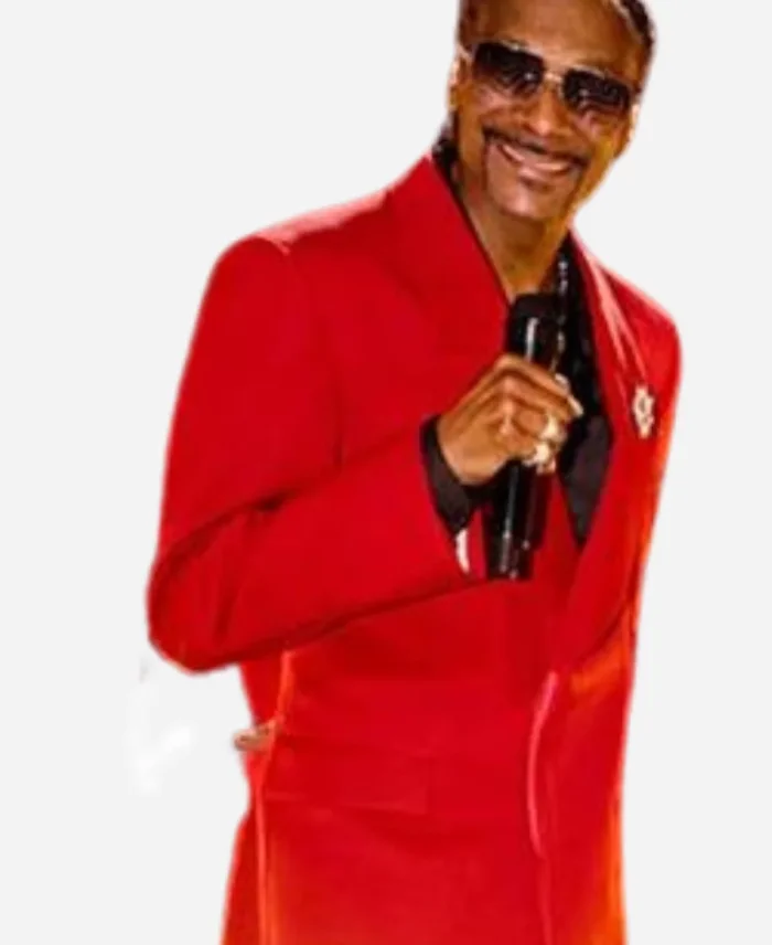 The Voice S26 Snoop Dogg Red Blazer