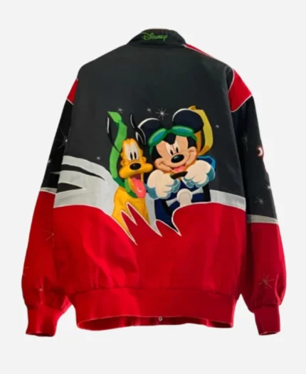 Unisex Mickey Mouse And Friends Disney Daytona 500 Racing Jacket