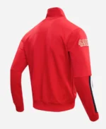 WWE Bayley Pro Standard San Francisco 49ers Red Track Jacket