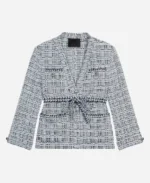 Wendy Moniz Yellowstone S05 Lynelle Perry Grey Tweed Jacket