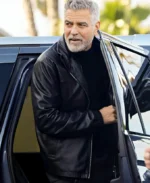 Wolfs George Clooney Leather Jacket