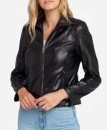 Womens Black Leather Jacket