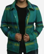 Yellowstone Beth Dutton Green Flannel Jacket