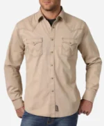 Yellowstone S04 Teeter Beige Shirt