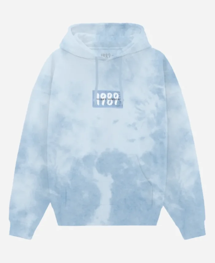 1989 Taylor Swift Blue Tie Dye Hoodie