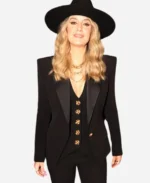 2024 Grammy Awards Lainey Wilson Black Blazer