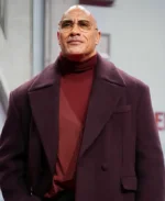 2024 Movie Red One premiere Dwayne Johnson Purple Coat