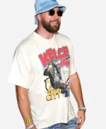 2024 Travis Kelce Jam White T-Shirt